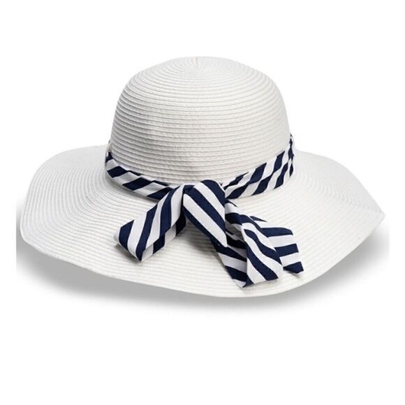 INC INTERNATIONAL CONCEPTS Removable Tie Packable Floppy Hat, vacation beach - Picture 3 of 7